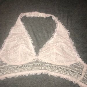 VS PINK Cream bralette